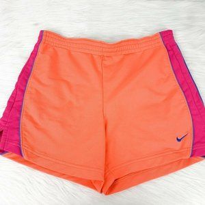 Nike Womens Medium Orange Activewear Running Short